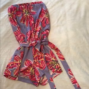 Lilly Pulitzer Party Girl Romper Large